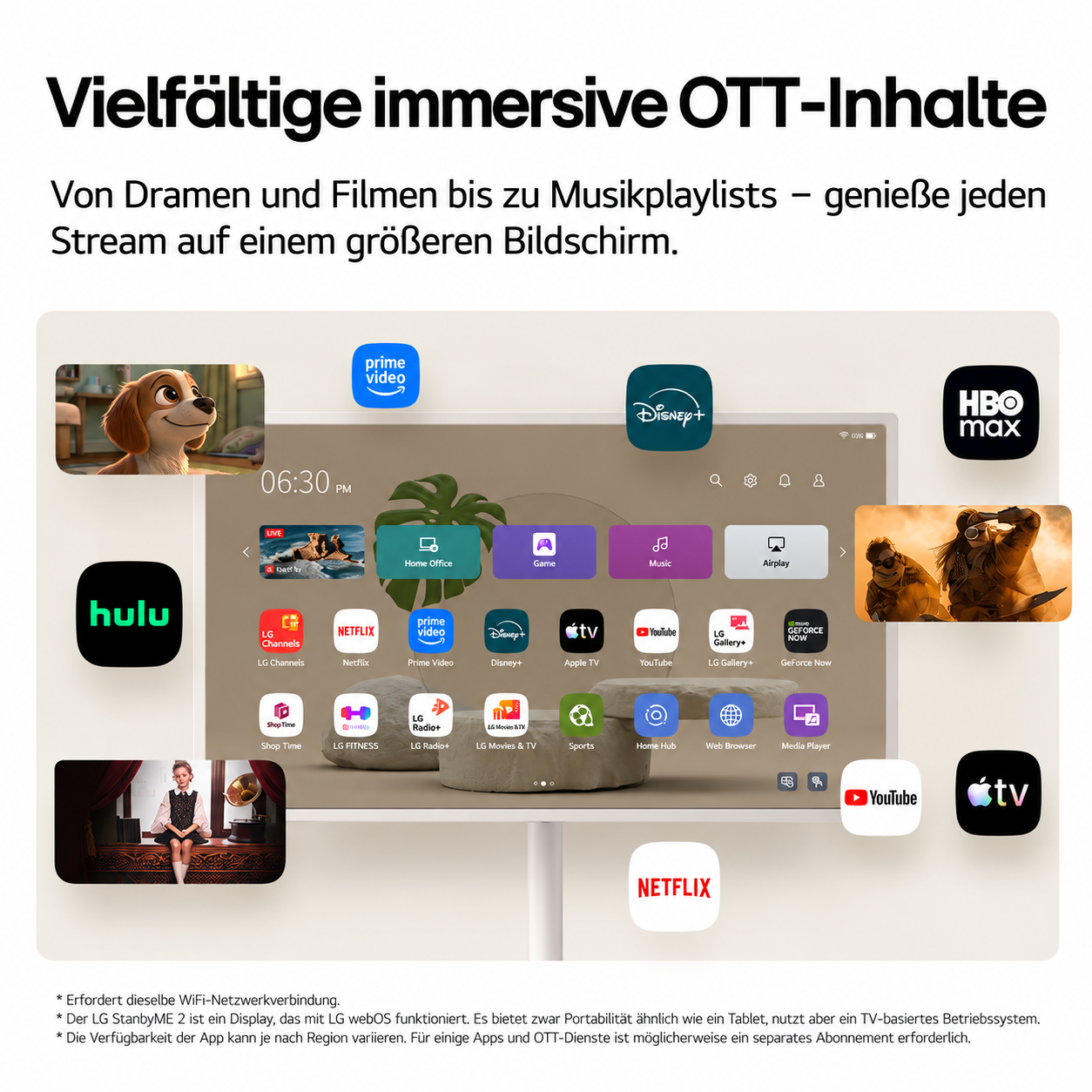 LG StanbyME 2 MAX 32LX6BPGA White - Image 8