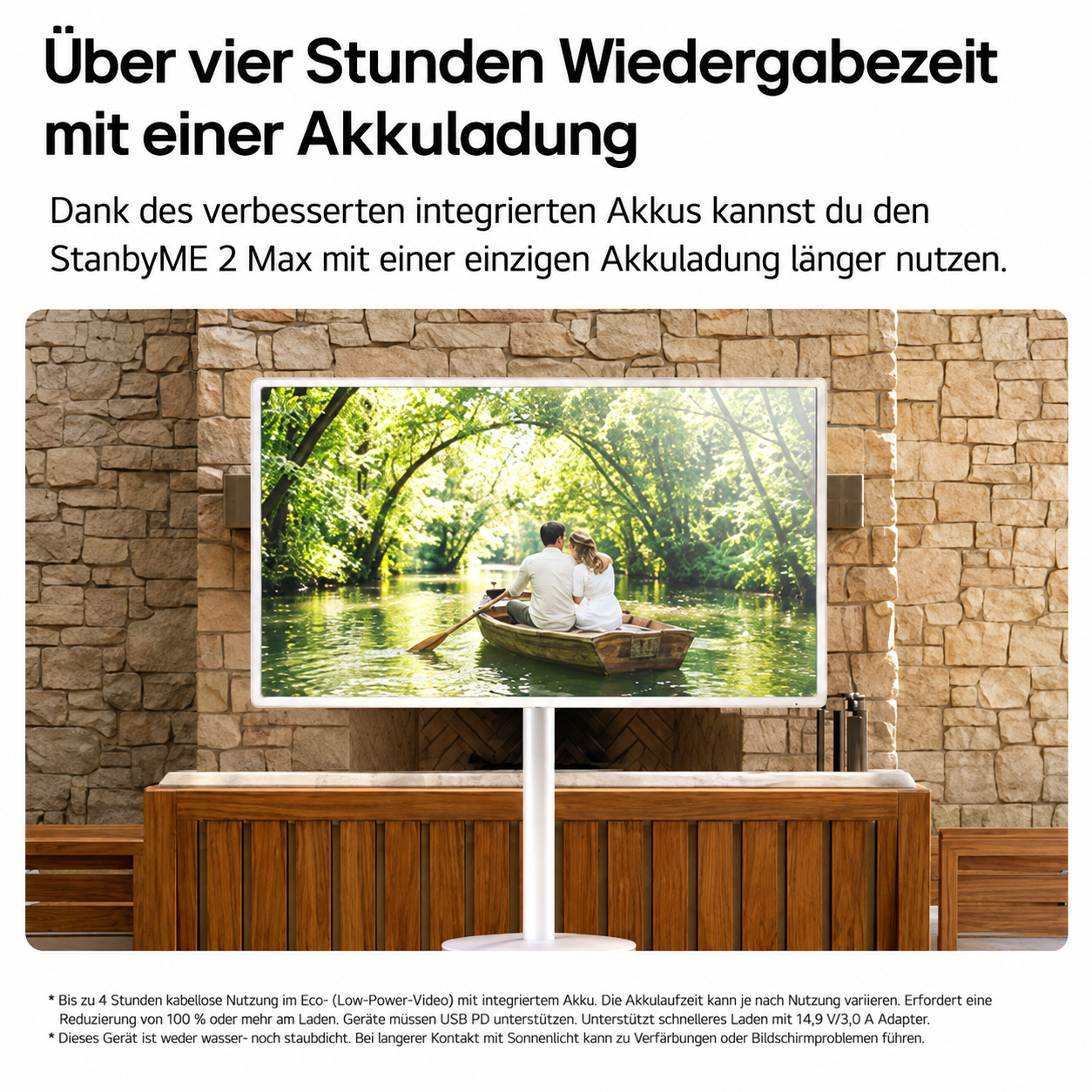 LG StanbyME 2 MAX 32LX6BPGA White - Image 4