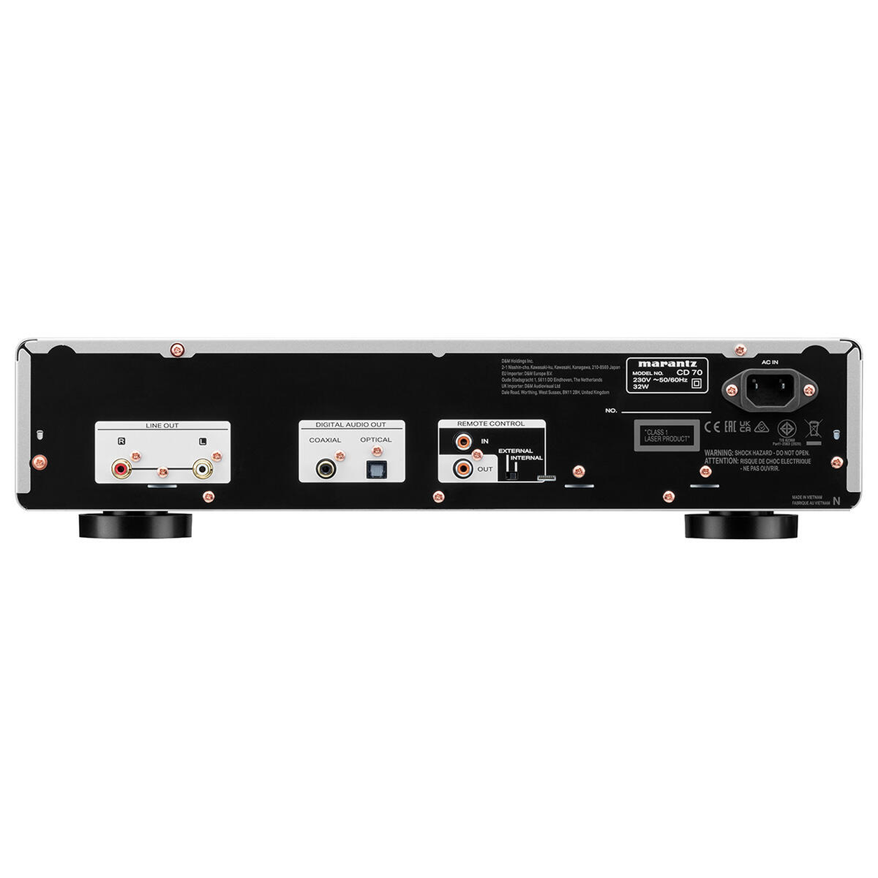 Marantz CD 70 SIlver/Gold - Image 2