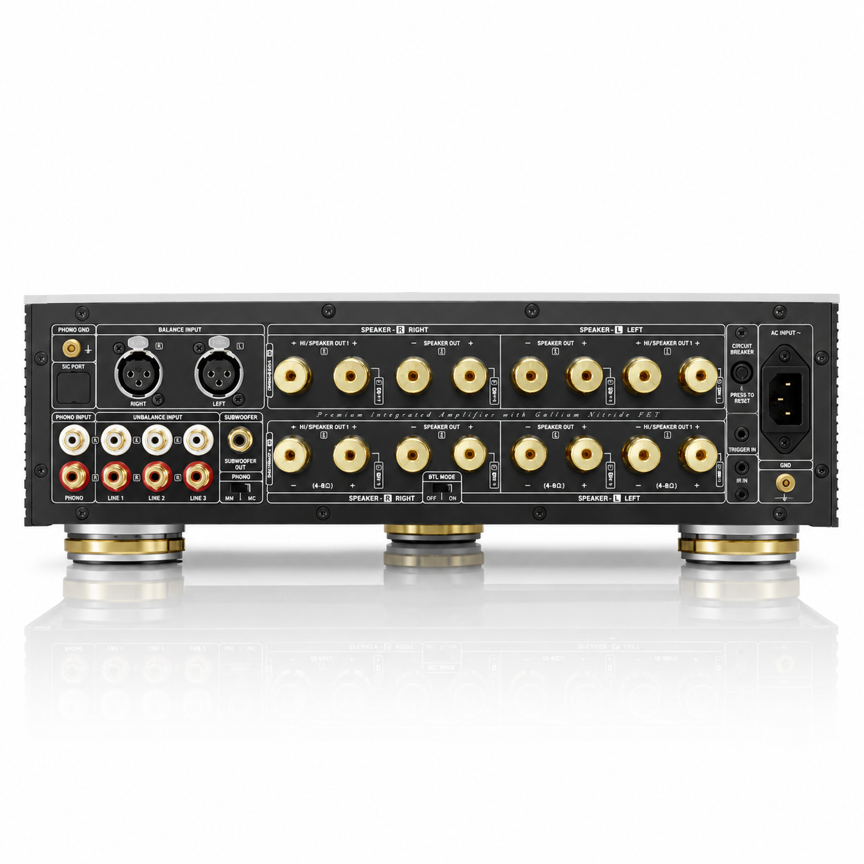 HiFi ROSE RA180 Integrierter High-End-Vollverstärker Silber – Bild 4