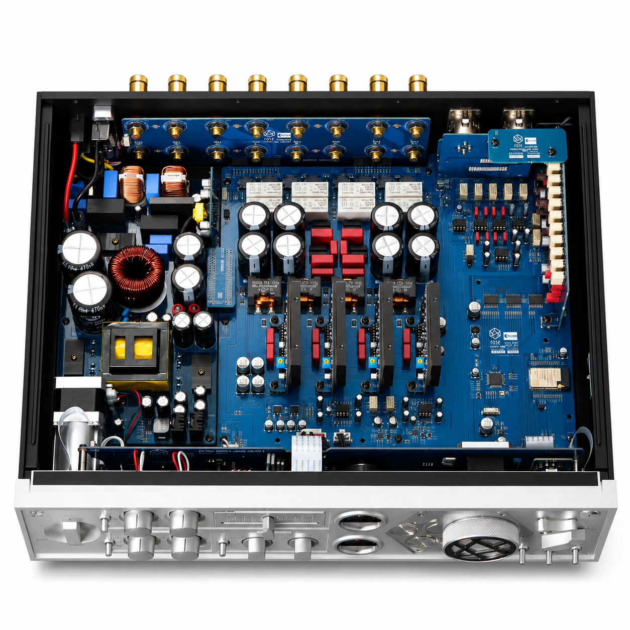 HiFi ROSE RA180 Integrierter High-End-Vollverstärker Silber – Bild 3