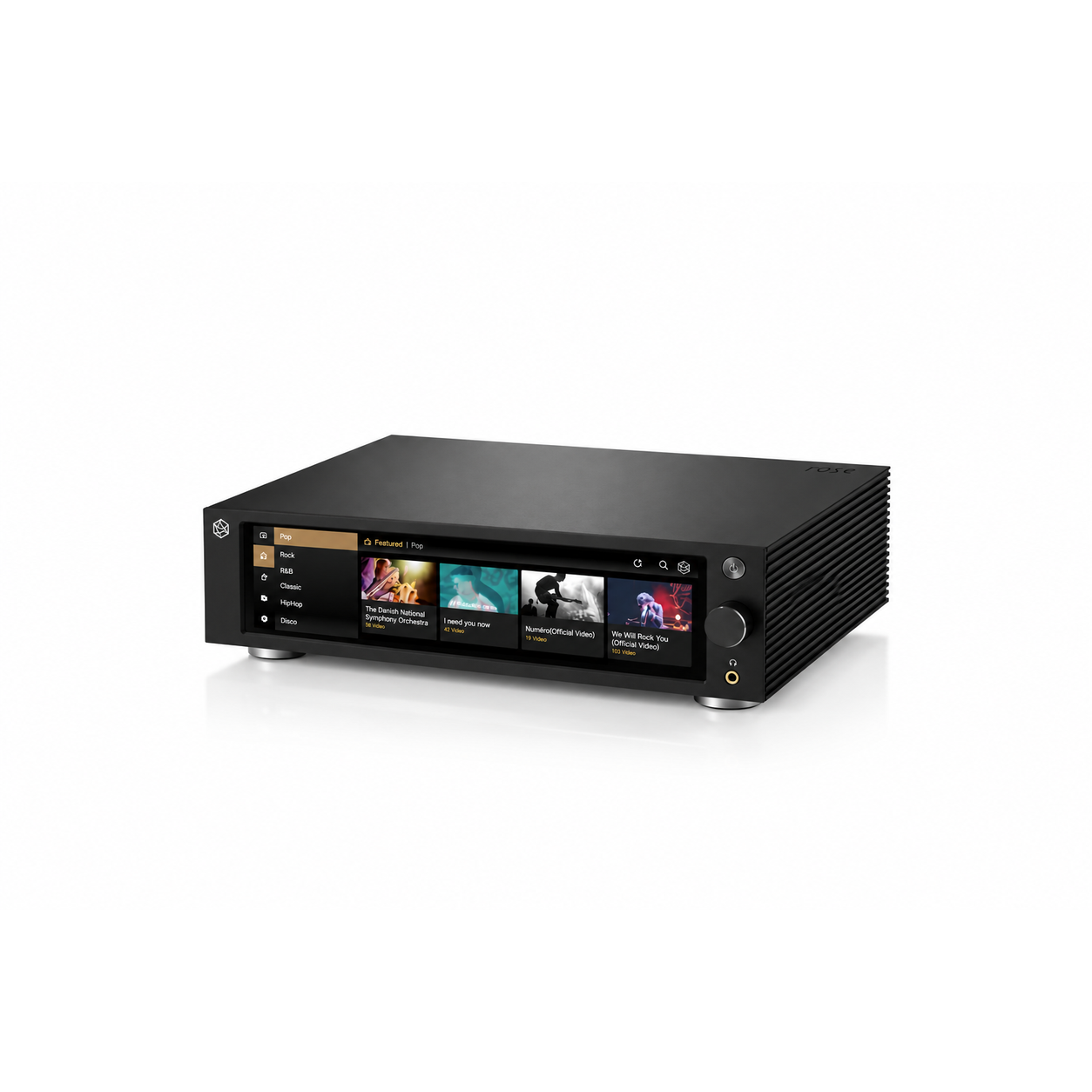 HiFi ROSE RS250 – High-End Netzwerk-Streamer und DAC Schwarz – Bild 3